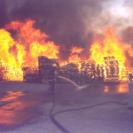 Northcott Hamlet Pallet Fire, August 2004. Photo courtesy of Gary Chapman. Northcott Hamlet Pallet Fire, August 2004. Photo courtesy of Gary Chapman.