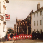 Spry's Garage Fire, February 14th, 1992. Photo courtesy of Gary Chapman. Spry's Garage Fire, February 14th, 1992. Photo courtesy of Gary Chapman.