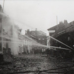 Spry's Garage Fire, February 14th, 1992. Photo courtesy of Gary Chapman. Spry's Garage Fire, February 14th, 1992. Photo courtesy of Gary Chapman.