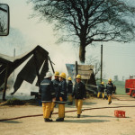 Milton Abbot Fire, April 7th, 1990. Photo courtesy of Gary Chapman. Milton Abbot Fire, April 7th, 1990. Photo courtesy of Gary Chapman.