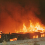 Launceston Youth Club Fire, September 8th, 1983. Photo courtesy of Gary Chapman. Launceston Youth Club Fire, September 8th, 1983. Photo courtesy of Gary Chapman.