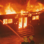 Launceston Youth Club Fire, September 8th, 1983. Photo courtesy of Gary Chapman. Launceston Youth Club Fire, September 8th, 1983. Photo courtesy of Gary Chapman.