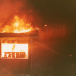 Launceston Youth Club Fire, September 8th, 1983. Photo courtesy of Gary Chapman. Launceston Youth Club Fire, September 8th, 1983. Photo courtesy of Gary Chapman.