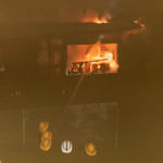 Launceston Youth Club Fire, September 8th, 1983. Photo courtesy of Gary Chapman. Launceston Youth Club Fire, September 8th, 1983. Photo courtesy of Gary Chapman.