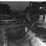 Launceston Youth Club Fire, September 8th, 1983. Photo courtesy of Gary Chapman. Launceston Youth Club Fire, September 8th, 1983. Photo courtesy of Gary Chapman.