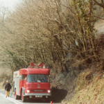 Hedge Fire on the A388 at Treburley, 1983. Photo courtesy of Gary Chapman. Hedge Fire on the A388 at Treburley, 1983. Photo courtesy of Gary Chapman.