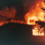 Launceston College Fire, July 30th, 1984. Launceston College Fire, July 30th, 1984.