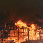 Launceston College Fire, July 30th, 1984. Launceston College Fire, July 30th, 1984.