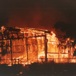 Launceston College Fire, July 30th, 1984. Launceston College Fire, July 30th, 1984.