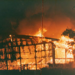 Launceston College Fire, July 30th, 1984. Launceston College Fire, July 30th, 1984.