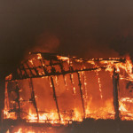 Launceston College Fire, July 30th, 1984. Launceston College Fire, July 30th, 1984.