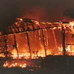 Launceston College Fire, July 30th, 1984. Launceston College Fire, July 30th, 1984.