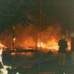Launceston College Fire, July 30th, 1984. Launceston College Fire, July 30th, 1984.