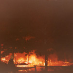 Launceston College Fire, July 30th, 1984. Launceston College Fire, July 30th, 1984.
