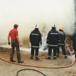 North Hill Barn Fire, August 7th, 1993. Photo courtesy of Gary Chapman. North Hill Barn Fire, August 7th, 1993. Photo courtesy of Gary Chapman.