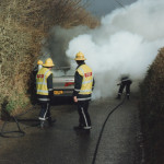 Car Fire at North Petherwin. Car Fire at North Petherwin.