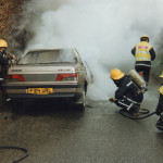Car Fire at North Petherwin. Car Fire at North Petherwin.