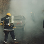 Car Fire at North Petherwin. Car Fire at North Petherwin.