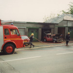 Tavistock Road Garage Fire, May 21st, 1993. Photo courtesy of Gary Chapman. Tavistock Road Garage Fire, May 21st, 1993. Photo courtesy of Gary Chapman.