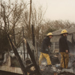 Broadwoodwidger Fire, February 4th, 1990. Photo courtesy of Gary Chapman. Broadwoodwidger Fire, February 4th, 1990. Photo courtesy of Gary Chapman.