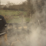 Broadwoodwidger Fire, February 4th, 1990. Photo courtesy of Gary Chapman. Broadwoodwidger Fire, February 4th, 1990. Photo courtesy of Gary Chapman.