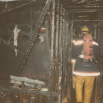 Broadwoodwidger Fire, February 4th, 1990. Photo courtesy of Gary Chapman. Broadwoodwidger Fire, February 4th, 1990. Photo courtesy of Gary Chapman.