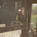 Broadwoodwidger Fire, February 4th, 1990. Photo courtesy of Gary Chapman. Broadwoodwidger Fire, February 4th, 1990. Photo courtesy of Gary Chapman.