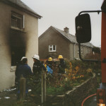 Tresmeer House Fire, November 17th, 1990. Photo courtesy of Gary Chapman. Tresmeer House Fire, November 17th, 1990. Photo courtesy of Gary Chapman.
