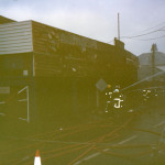 Spry's Garage Fire, February 14th, 1992. Photo courtesy of Gary Chapman. Spry's Garage Fire, February 14th, 1992. Photo courtesy of Gary Chapman.