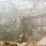 Spry's Garage Fire, February 14th, 1992. Photo courtesy of Gary Chapman. Spry's Garage Fire, February 14th, 1992. Photo courtesy of Gary Chapman.