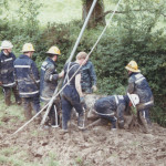 Cow Rescue, June 19th, 1993. Photo courtesy of Gary Chapman. Cow Rescue, June 19th, 1993. Photo courtesy of Gary Chapman.