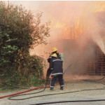 Pallet Fire, September 6th, 1993. Photo courtesy of Gary Chapman. Pallet Fire, September 6th, 1993. Photo courtesy of Gary Chapman.