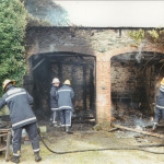 Lamerton Fire, August 6th, 1993. Photo courtesy of Gary Chapman. Lamerton Fire, August 6th, 1993. Photo courtesy of Gary Chapman.