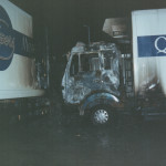 Arson Attack at Jaspers, October 10th, 1994. Photo courtesy of Gary Chapman. Arson Attack at Jaspers, October 10th, 1994. Photo courtesy of Gary Chapman.