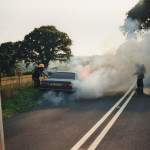 Car Fire at Lifton August 4th, 1995. Car Fire at Lifton August 4th, 1995.