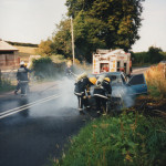 Car Fire at Lifton August 4th, 1995. Car Fire at Lifton August 4th, 1995.