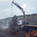 Lorry Fire on the A30, July 11th, 1997. Photo courtesy of Gary Chapman. Lorry Fire on the A30, July 11th, 1997. Photo courtesy of Gary Chapman.