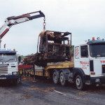 Lorry Fire on the A30, July 11th, 1997. Photo courtesy of Gary Chapman. Lorry Fire on the A30, July 11th, 1997. Photo courtesy of Gary Chapman.