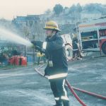 Hambly's Fire, Dunheved Ironworks, Tredydan Road, January 20th, 1998. Photo courtesy of Gary Chapman. Hambly's Fire, Dunheved Ironworks, Tredydan Road, January 20th, 1998. Photo courtesy of Gary Chapman.