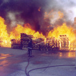 Northcott Hamlet Pallet Fire, August 2004. Photo courtesy of Gary Chapman. Northcott Hamlet Pallet Fire, August 2004. Photo courtesy of Gary Chapman.
