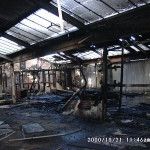 Hurdon Fire October 20th, 2000. Photo courtesy of Gary Chapman. Hurdon Fire October 20th, 2000. Photo courtesy of Gary Chapman.