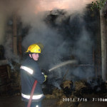 Chillaton Barn Fire, July 16th, 2001. Photo courtesy of Gary Chapman. Chillaton Barn Fire, July 16th, 2001. Photo courtesy of Gary Chapman.