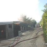 Chillaton Barn Fire, July 16th, 2001. Photo courtesy of Gary Chapman. Chillaton Barn Fire, July 16th, 2001. Photo courtesy of Gary Chapman.