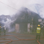 Town Mills Fire, February 3rd, 2002. Photo courtesy of Gary Chapman. Town Mills Fire, February 3rd, 2002. Photo courtesy of Gary Chapman.
