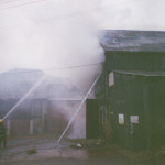 Town Mills Fire, February 3rd, 2002. Photo courtesy of Gary Chapman. Town Mills Fire, February 3rd, 2002. Photo courtesy of Gary Chapman.