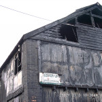 Town Mills Fire, February 3rd, 2002. Photo courtesy of Gary Chapman. Town Mills Fire, February 3rd, 2002. Photo courtesy of Gary Chapman.