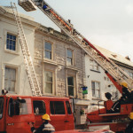 Broad Street Fire, September 1st, 20023. Photo courtesy of Gary Chapman. Broad Street Fire, September 1st, 20023. Photo courtesy of Gary Chapman.