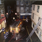 Southgate Street Fire, May 4th, 2003. Photo courtesy of Gary Chapman. Southgate Street Fire, May 4th, 2003. Photo courtesy of Gary Chapman.