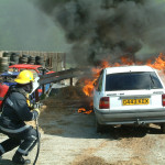 Car Fire, May 26th, 2003. Photo courtesy of Gary Chapman. Car Fire, May 26th, 2003. Photo courtesy of Gary Chapman.