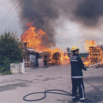 Northcott Hamlet Pallet Fire, August 2004. Photo courtesy of Gary Chapman. Northcott Hamlet Pallet Fire, August 2004. Photo courtesy of Gary Chapman.